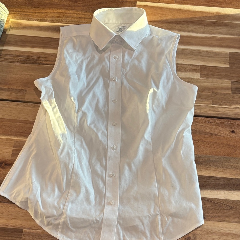 Brooks Brothers White Button-Up Shirt